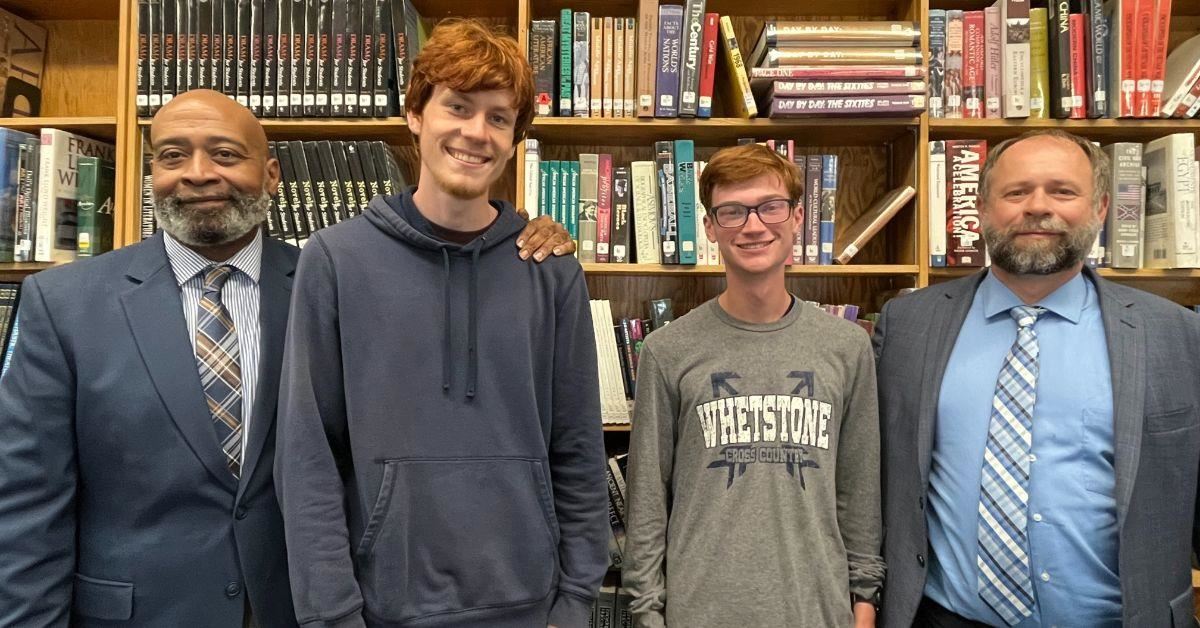 students with faculty